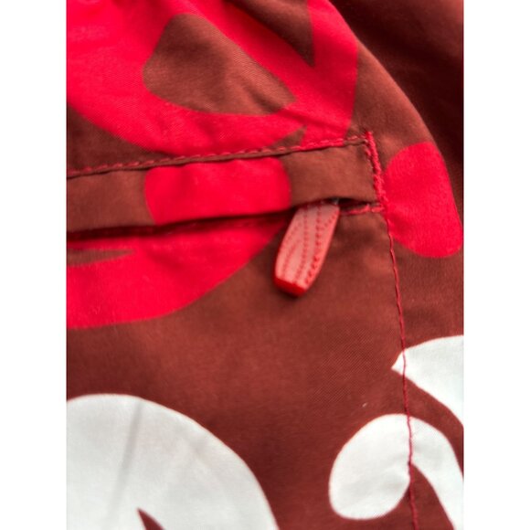 Quicksilver Men's Red Hawaiin Board Shorts L - Picture 9 of 12